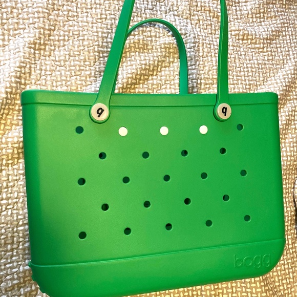 Bogg Bag Handbags - Large Green With Envy Bogg Bag - NWT